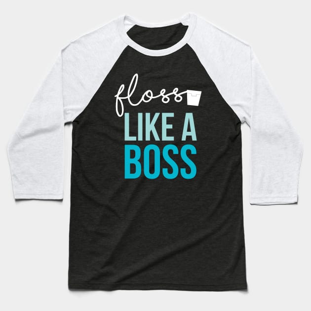 Floss Like a Boss Baseball T-Shirt by flossytee